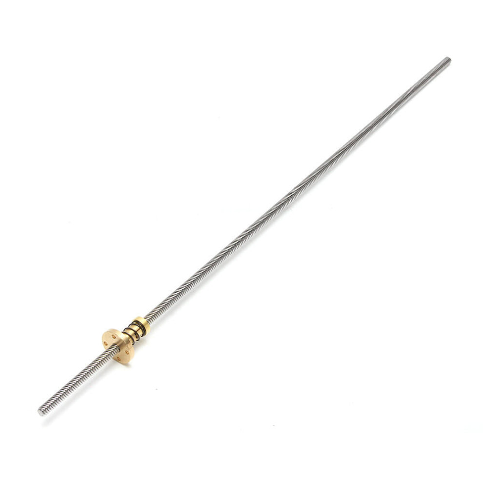 8Mm T8 600Mm Lead Screw Trapezoidal Acme Rod With Anti-Backlash Nut Cnc Parts 9078193511826