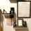 (Black) Metal Wall Mount Rack Floating Wall Mount Display Unit Shelf DVD Storage for Home Kitchen Bathroom Storage 10
