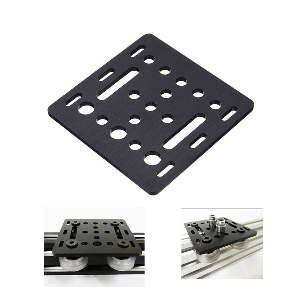 Aluminum V-Slot Gantry Plate For 2020 Aluminum Profiles Extrusions Cnc Router Machine 9078193491401
