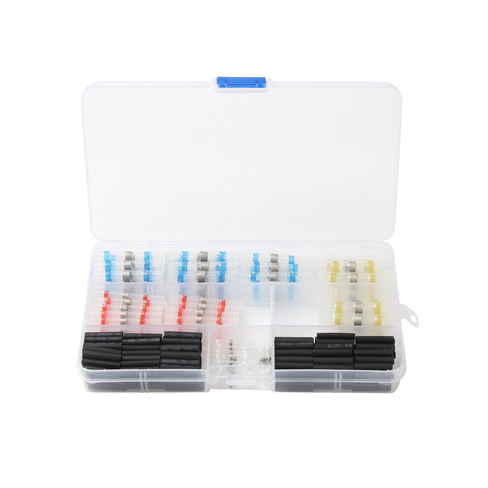 250Pcs Waterproof Heat Shrink Tube Butt Terminals Solder Seal Sleeve Wire Connectors 4250937723213