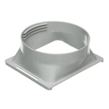 (Square) Air Conditioner Exhaust Hose Tube Adaptor Exhaust Duct Interface For Portable Air Conditioner Tube Connector
