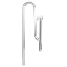 (12mm) Aquarium Water Surface Skimmer Filter Tube Stainless Steel Inflow Outflow Water Pipe