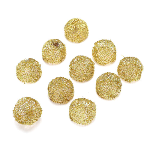 (18mm) 10Pcs Pipe Screen Filter Ball Combustion-supporting Reticular Ball Replacement Tools Kit 1
