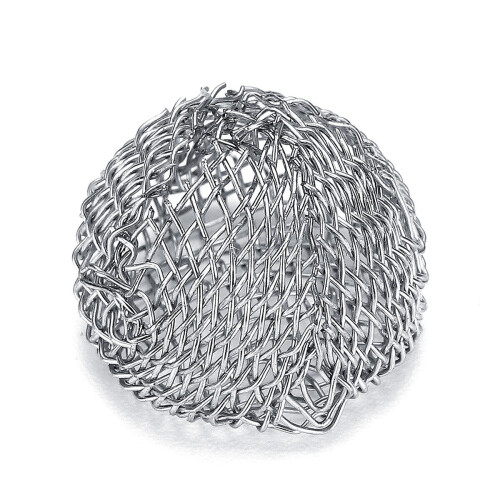 (18mm) 10Pcs Pipe Screen Filter Ball Combustion-supporting Reticular Ball Replacement Tools Kit