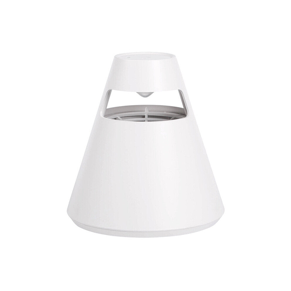 (White) Mount Fuji Indoor LED Mosquito Dispeller Lamp Smart Light Sensor Photocatalyst Silent Insect Killer Lamp Fly Catcher