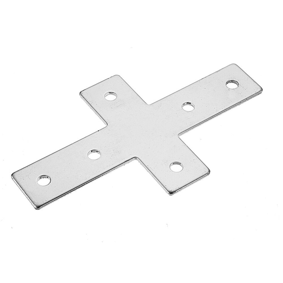 (3030) 2020/3030/4040 Industrial Aluminum Extrusions Cross Connector Carbon Steel Nickel Plating 9078193490268