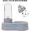 Pet Water Dispenser Station, 580ml Pet Water Feeder Automatic 6