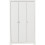 Seconique Stratford 3 Door Wardrobe White Shabby chic 4