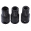 3Pcs 6mm/8mm/10mm Socket Adapter Cr-Mo Socket Holder 3/8 Inch Square Driver Bolt Driver for Hanger Bolts Thread Tools 2