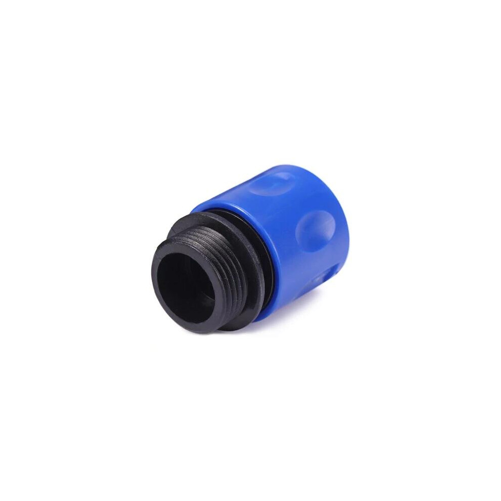 Garden Stretch Hose Adaptor Connector, Blue