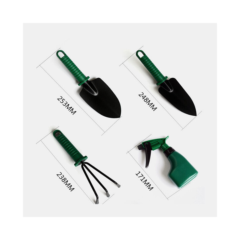 (Green, 5pcs) Gardening Planting Tool Set Flower Succulent Spatula Flower Loose Tool Household Potted Flower Tool