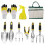(5PCS) 5/9PCS Garden Tool Bag Toolbag Manual Gardening Planting Hand Fork Digging Tool 11