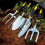 (5PCS) 5/9PCS Garden Tool Bag Toolbag Manual Gardening Planting Hand Fork Digging Tool 7