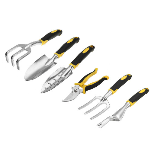 (5PCS) 5/9PCS Garden Tool Bag Toolbag Manual Gardening Planting Hand Fork Digging Tool