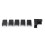 (Black) Cable Concealer Wall Cord Cover Complete Raceway Kit Wire Cables Hide Organizer Protector 10