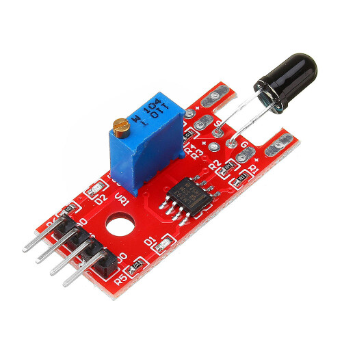 10pcs Flame Sensor Module IR Sensor Board 1