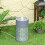 Outsunny Outsunny Outdoor Waterfall Fountain Water Feature with LED, Light Grey 8