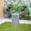 Outsunny Outsunny Outdoor Waterfall Fountain Water Feature with LED, Light Grey 9