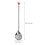 (As show, One size) 4 Pcs Rust-proof Tableware Chic Soup Spoons Exquisite Coffee Spoons (Silver) 3