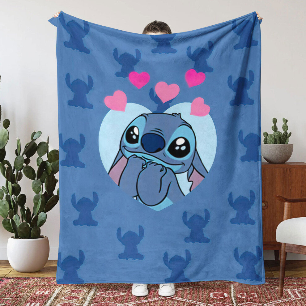 (1-(1), Flannel 150*200) New 3D Printed Flannel Blanket Thickened Double Blanket Air Conditioning Blanket Baby Blanket and Casual Blanket