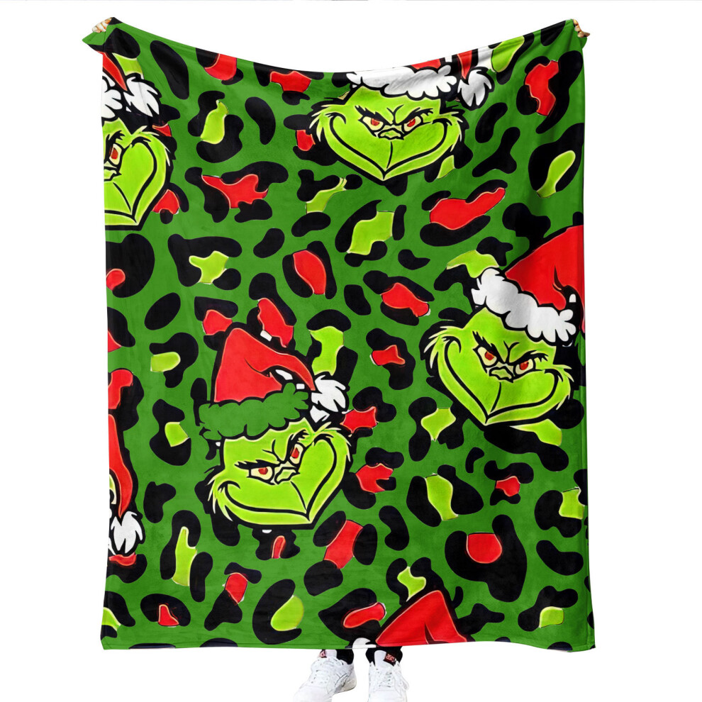 (4, Flannel 150*200) New printed flannel blanket thickened blanket air conditioning blanket baby casual blanket