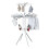 Octopus-Shaped 3-Tier Foldable Clothes Drying Rack Lightweight and Space Saving 3