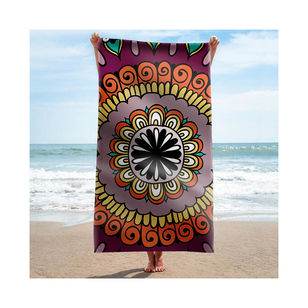 (STJ016, Double-sided 80*160cm) New double-sided velvet internet celebrity series rectangular manufacturer wholesale material guarantee beach towel ba-image-OPC-PGNY9SY-NEW