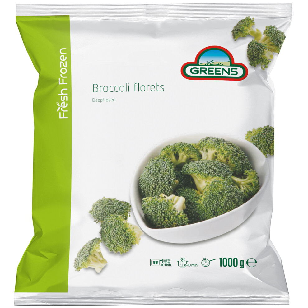 Greens Frozen Broccoli Florets - 1X1kg