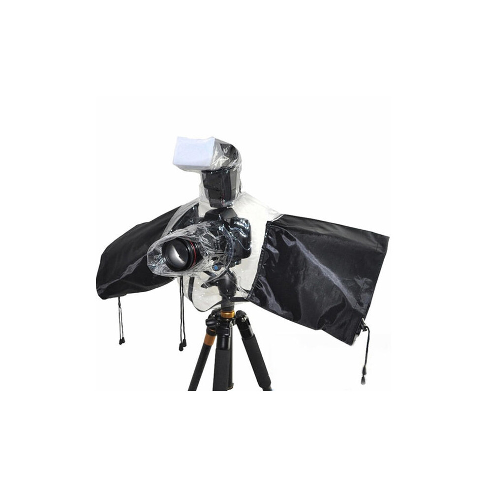 Universal Rubber Cameras Rain Coat Bag Protector Waterproof Dust for Canon Nikon Pendax for Sony DSLR
