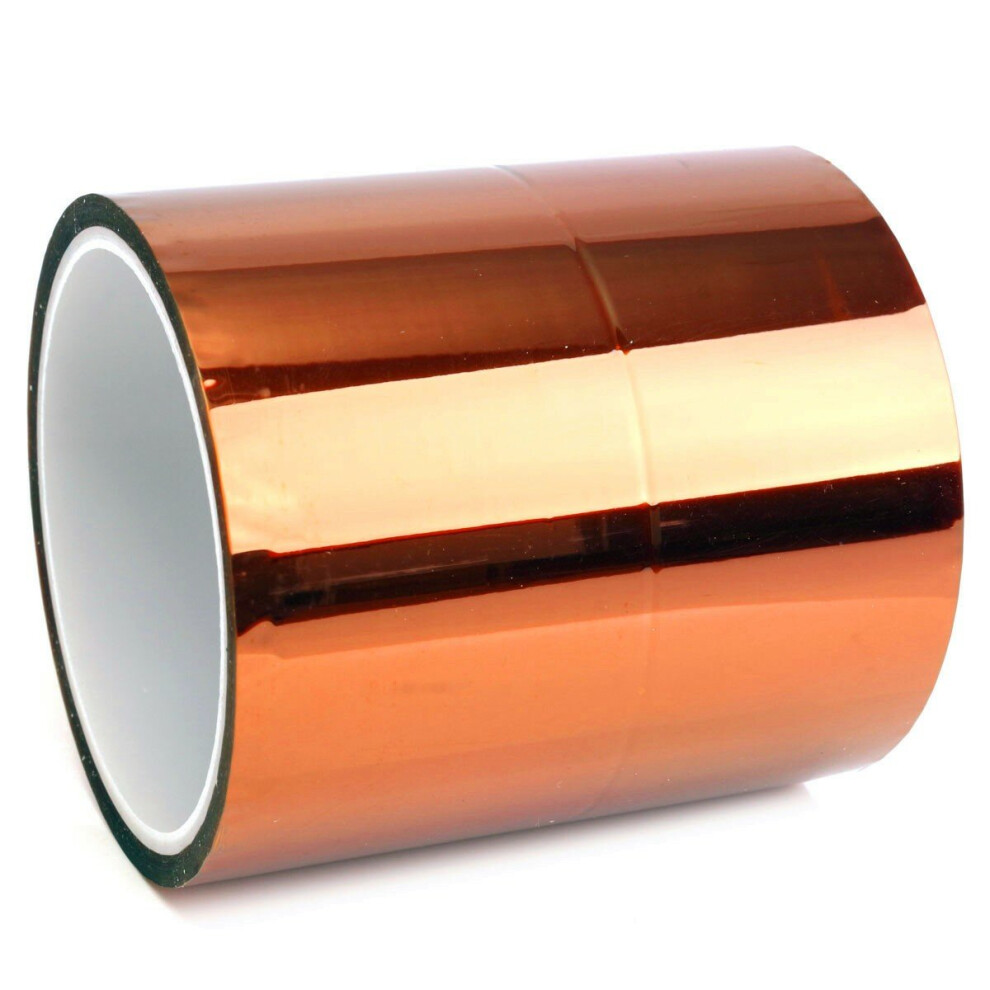 100Mm 10Cm X 30M Kapton Tape High Temperature Heat Resistant Polyimide 4250937991476