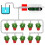 (1PCS) Smart Automatic Plant Waterer Drip Irrigation System with 40-Day Programmable Timer LED Display USB Power Timed Watering Device 2