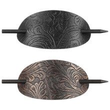(As show, One size) 2pcs Bun Hairpins Simple Hair Sticks Hair Styling Clip Fashion Girl Headdress
