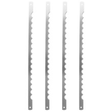 (As show, One size) 4pcs Bread Slice Cutter Blades Bread Maker Replacement Blade Toast Cutting Machine Saw Blade