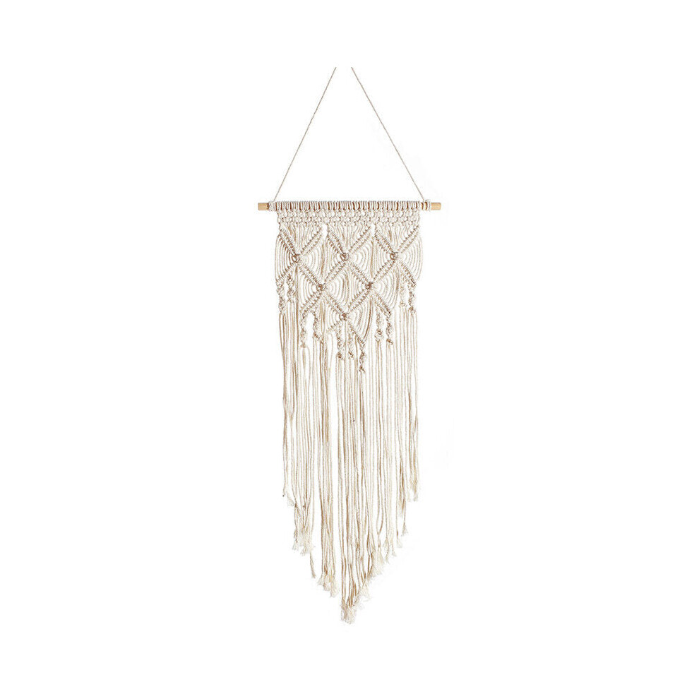 Woven Modern Bohemian Wall Art Macrame Wall Hanging Cotton Tapestry Home Decor