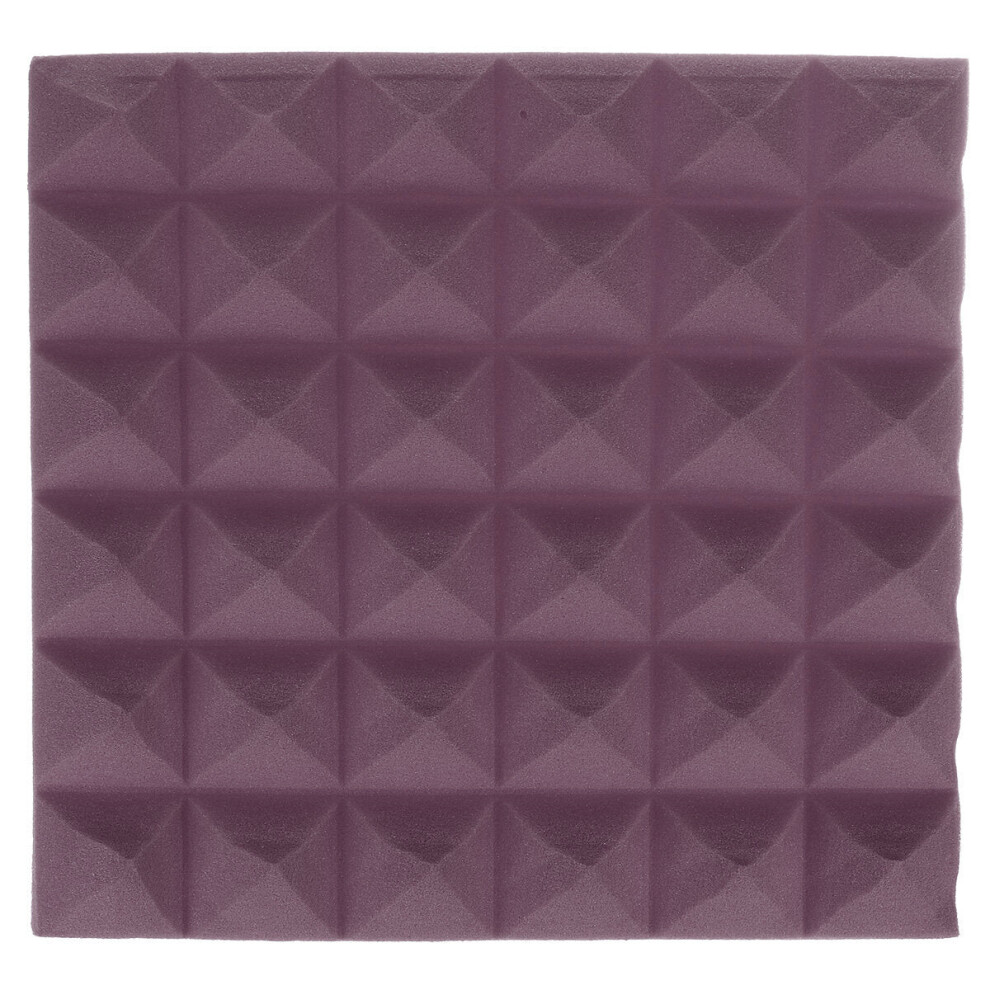 (Bean paste) 6Pcs Acoustic Panels Tiles Studio Soundproofing Insulation Closed Cell Foam