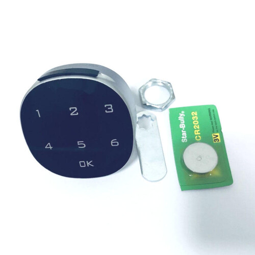 (20mm) DIY Dry battery Digital Electronic Password Keypad Number Cabinet Code Door Lock drawer Locks Confused password function 2