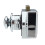 (Aluminium) Push Button Catch Push Button Cabinet Latch for Rv/Motor Home Cupboard Caravan Lock for Cupboard Push Latch Lock Push Button Latch 6