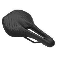 Ergon SMC Sport Gel naisten polkupyörän satula Ergonominen istuin Sukupuolikohtainen muotoilu Vuoristo-/Trail/Touring musta yksirengas naisten M/L