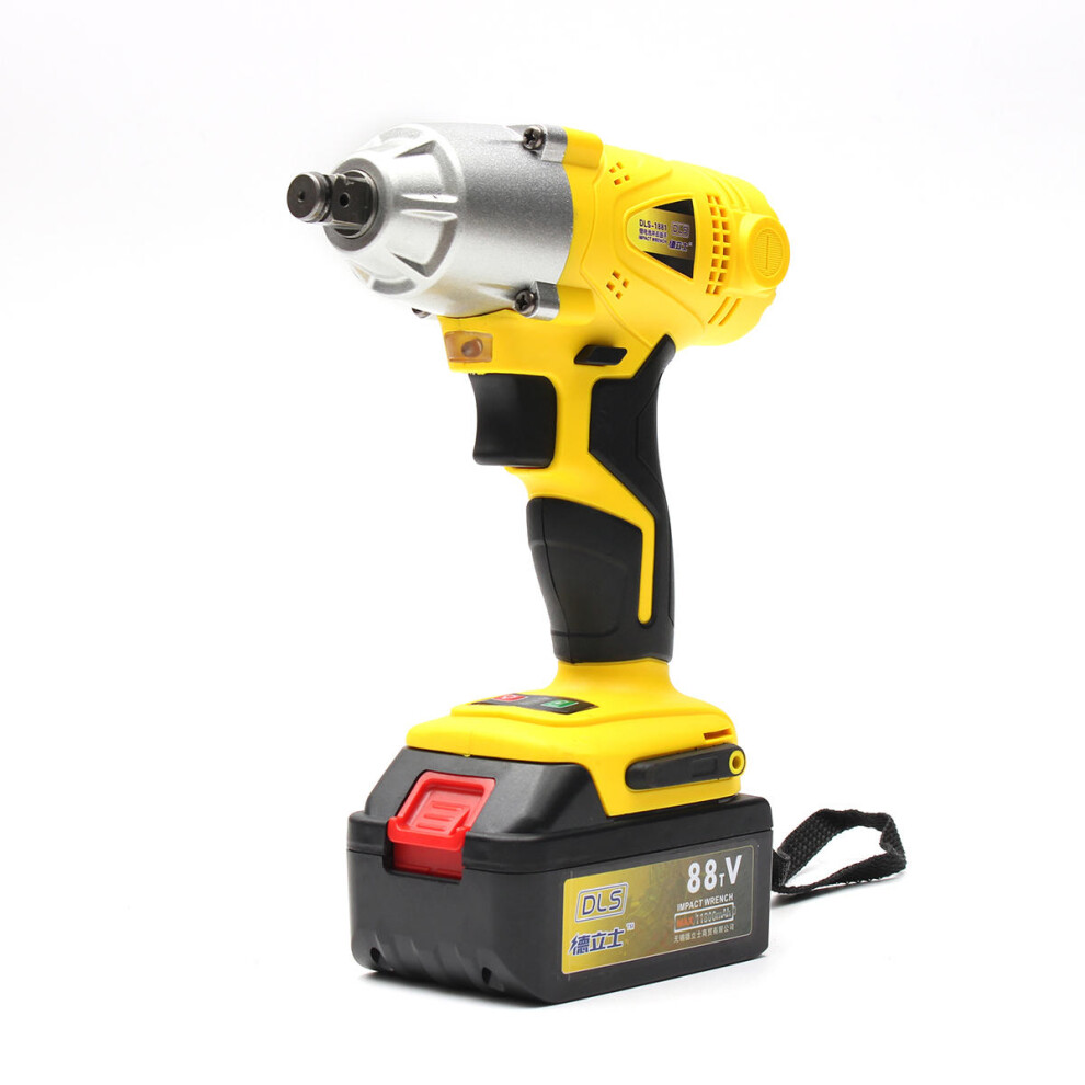 68-99V Brushless Impact Wrench Lithium Battery Rechargeable Wrench 1138392125717