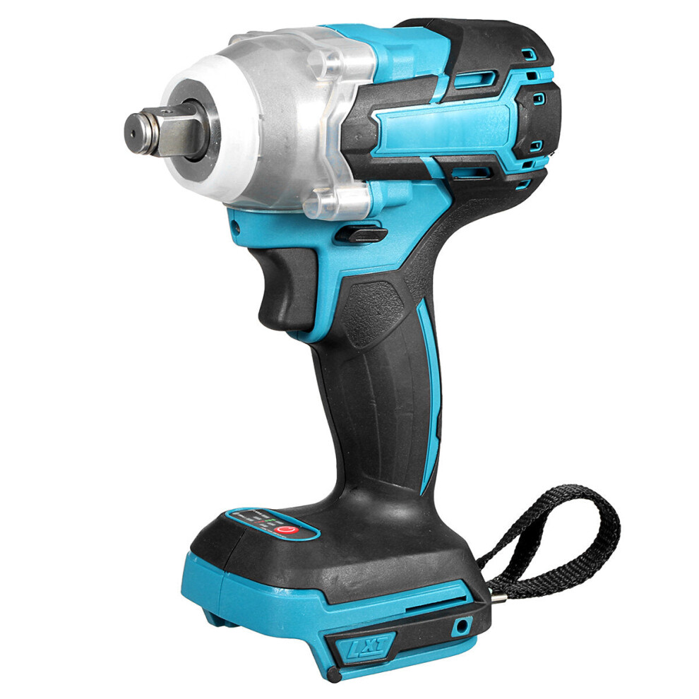 588N.m. Cordless Brushless Wrench1/2" Impact Wrench Driver Replacement for Makita 18V Battery