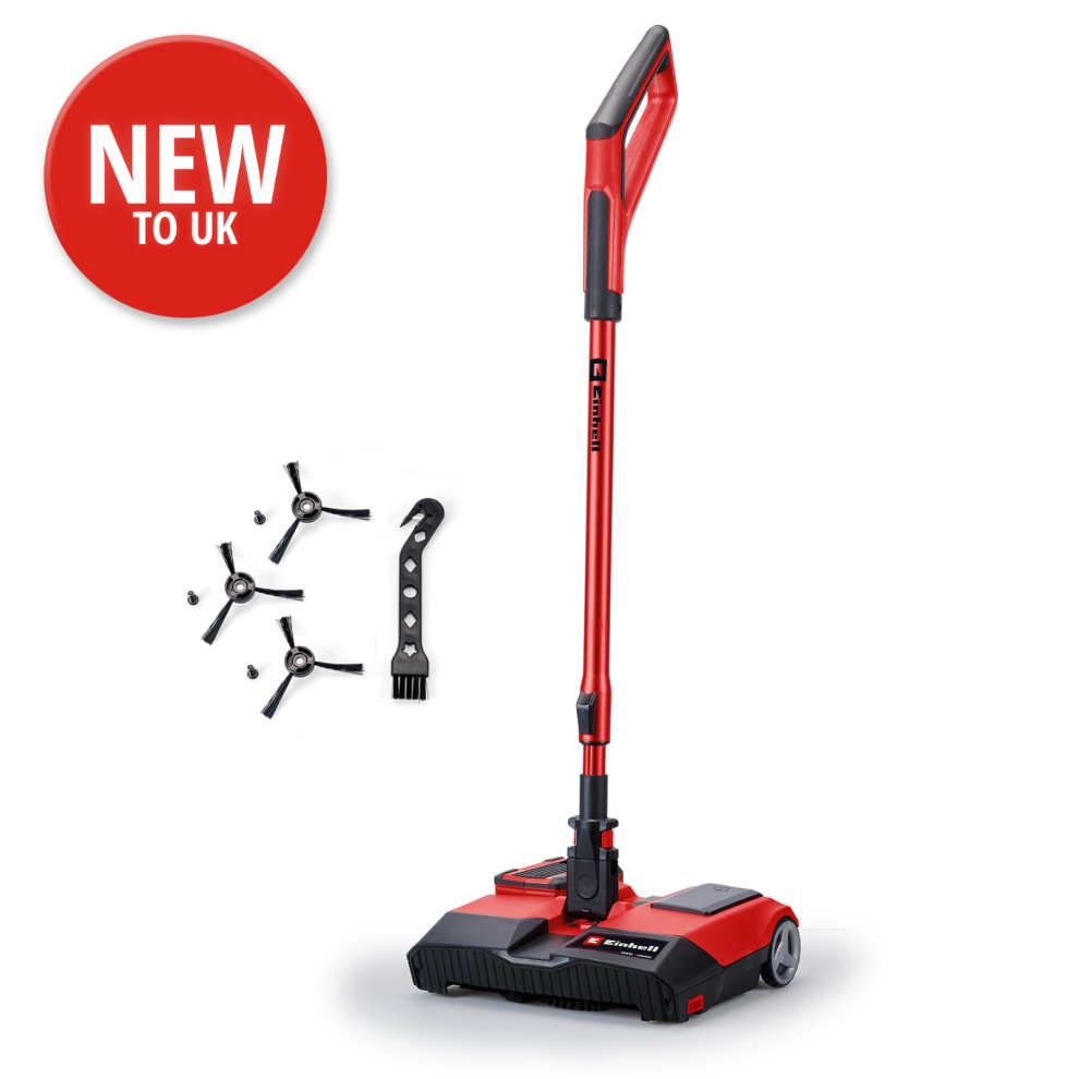 Einhell Cordless Floor Sweeper 18V For Indoor And Outdoor TE-FS 18 Li PXC Power X-Change - Body Only