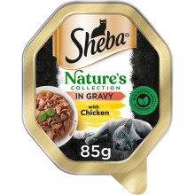 Sheba Natures Collection Cat Food Tray Chicken & Red Pepper in Sauce ( 85g x 22 )