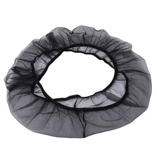 Bird Cage Seed Catcher Medium Black Nylon Mesh Cover Guard 2