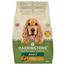 Harringtons The Natural Choice Complete Dry Adult Dog Food Turkey & Veg 18kg