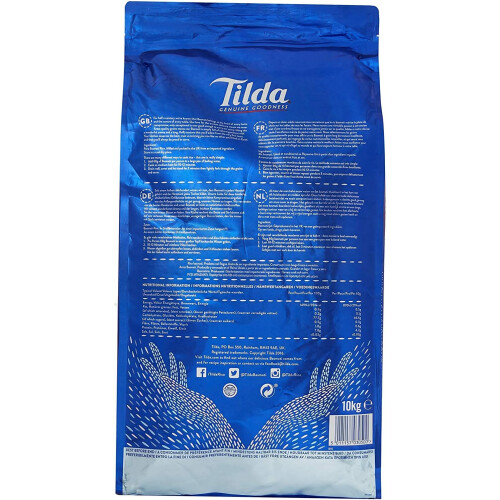 Tilda Pure Basmati Rice 10 kg 2