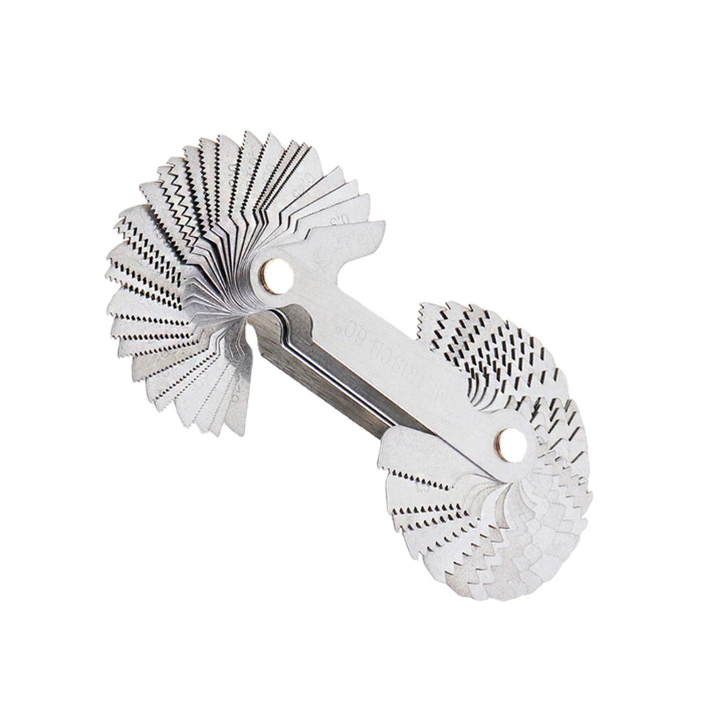 (58Pc 55~60Â°) Us+Metric+Inch Rib Pattern Thread Gauge Suitable For Industrial Measurement 8727971615270