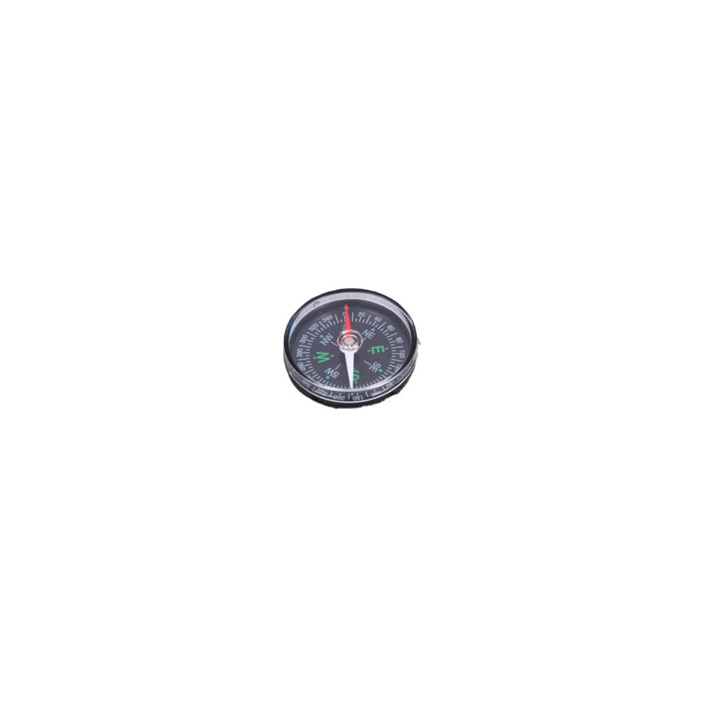 (Army Green) MIni Portable Watch Strap Button Compass for Paracord Bracelet Hiking Camping Outdoor Tools