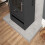 Acantha Tile & Hearth Set in Concrete Effect with OKO S1 Stove & Angle 4