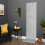 Acantha x3 Tile & Hearth Set in Concrete Effect 3