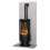 Acantha Tile & Hearth Set in Concrete Effect with Orbit Cylinder Stove 6